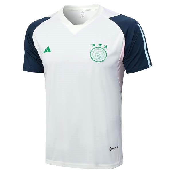 Camiseta Entrenamiento Ajax 2023-24 Blanco